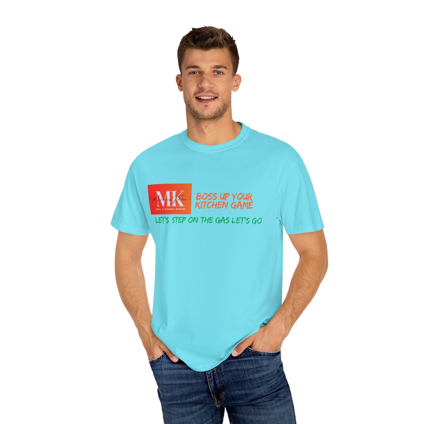 Stylish Cooking T-Shirt - Boss Up Your Kitchen Game, Gift for Foodies, Cook Enthusiast Apparel, Fun Cooking Tees, Unisex Casual Wear