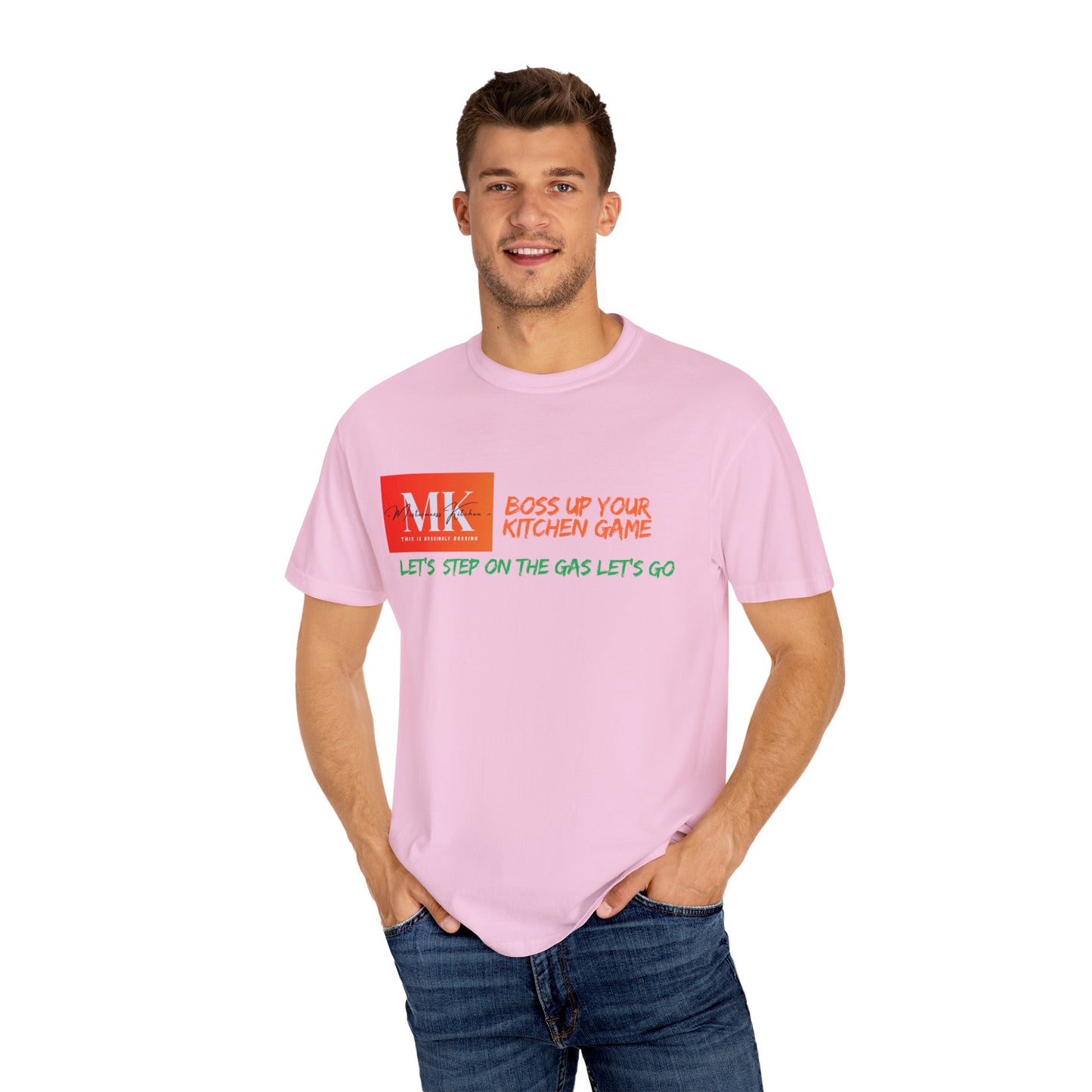 Stylish Cooking T-Shirt - Boss Up Your Kitchen Game, Gift for Foodies, Cook Enthusiast Apparel, Fun Cooking Tees, Unisex Casual Wear