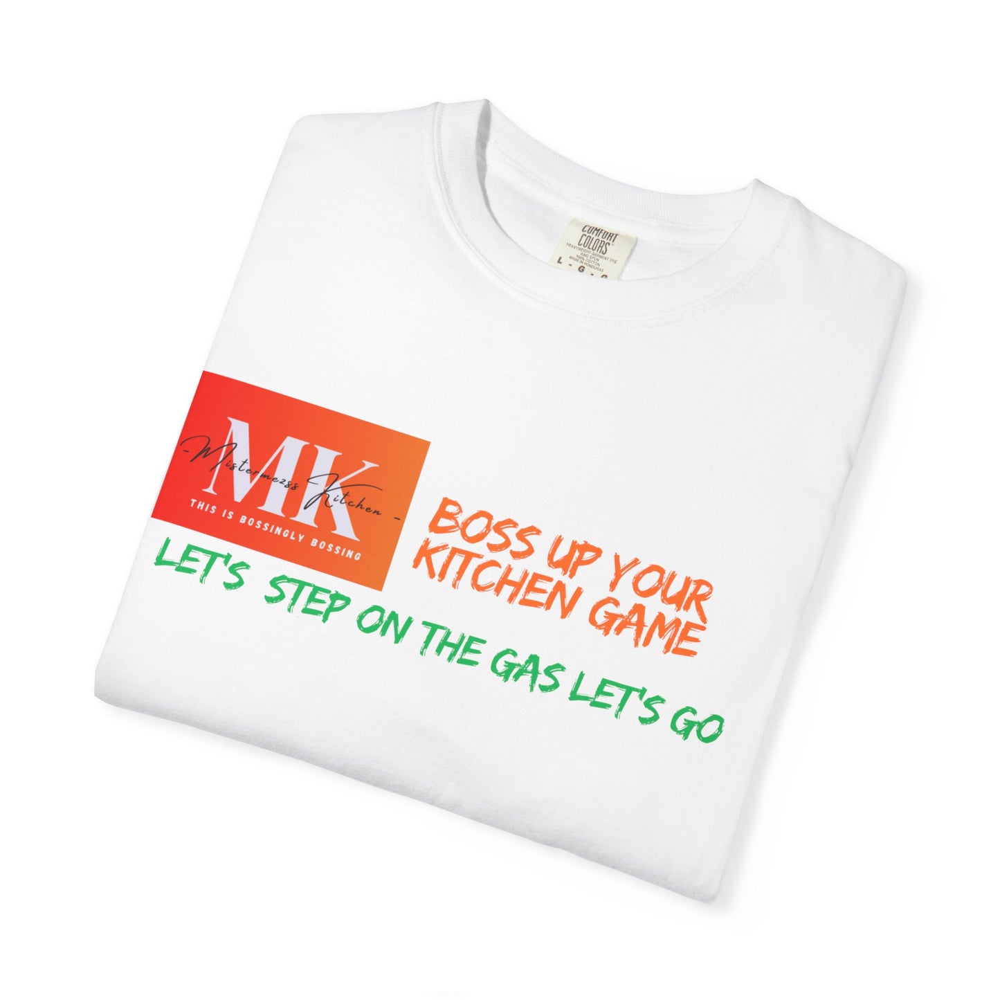 Stylish Cooking T-Shirt - Boss Up Your Kitchen Game, Gift for Foodies, Cook Enthusiast Apparel, Fun Cooking Tees, Unisex Casual Wear