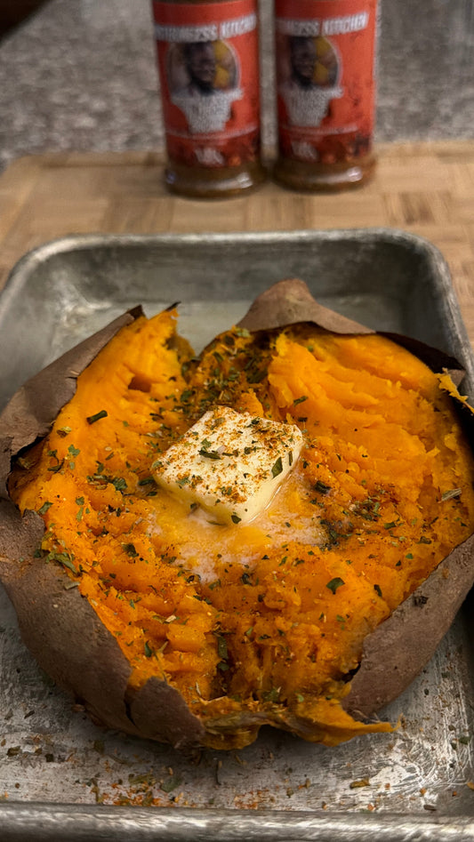 🍠 Oven-Baked Whole Sweet Potato