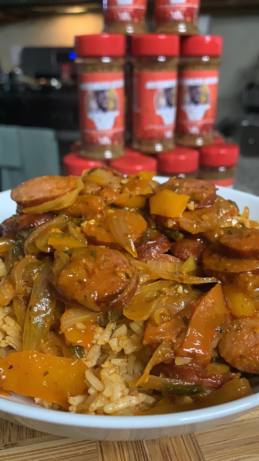 Bossingly Bossing Sausage & Rice