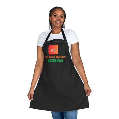 Apron with 5-Color Straps, "Wow This Is Bossingly Bossing" Cooking Gift, Kitchen Chef Apron, Unique Gift for Foodies, Funny Cooking [...]