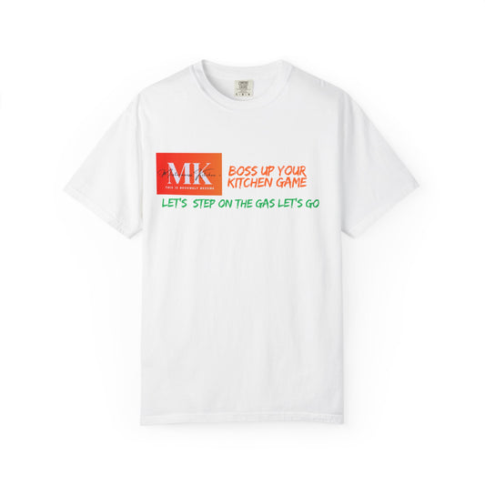 Stylish Cooking T-Shirt - Boss Up Your Kitchen Game, Gift for Foodies, Cook Enthusiast Apparel, Fun Cooking Tees, Unisex Casual Wear