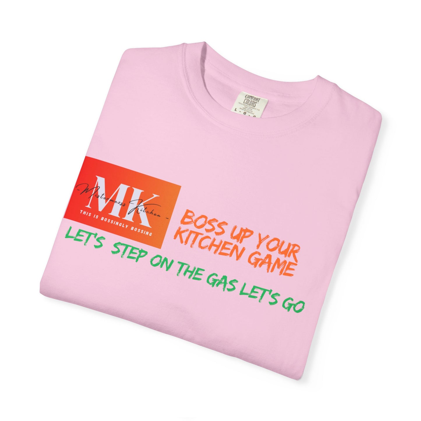 Stylish Cooking T-Shirt - Boss Up Your Kitchen Game, Gift for Foodies, Cook Enthusiast Apparel, Fun Cooking Tees, Unisex Casual Wear