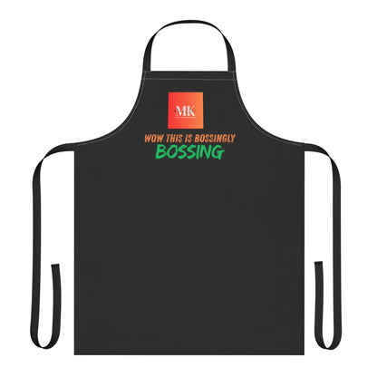 Apron with 5-Color Straps, "Wow This Is Bossingly Bossing" Cooking Gift, Kitchen Chef Apron, Unique Gift for Foodies, Funny Cooking [...]