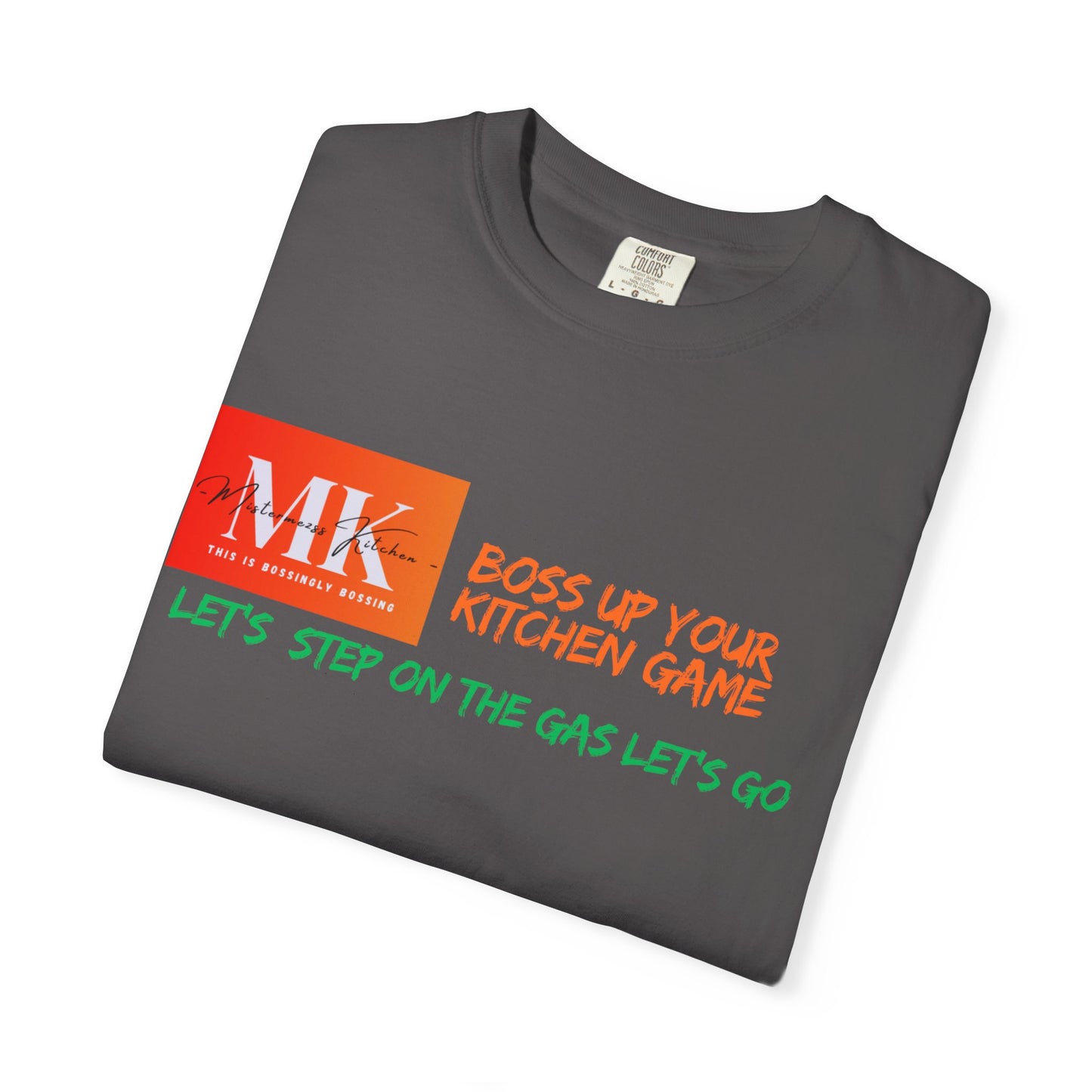 Stylish Cooking T-Shirt - Boss Up Your Kitchen Game, Gift for Foodies, Cook Enthusiast Apparel, Fun Cooking Tees, Unisex Casual Wear